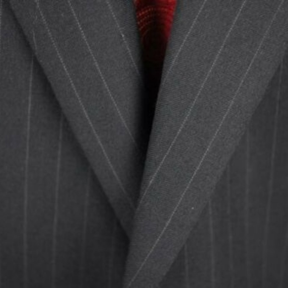 Oxxford Clothes Navy 2Btn Suit Jacket - Picture 3 of 4